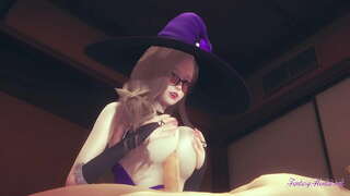 Genshin ကျိုးသက်ရောက်မှုလိုးကား-အမြင်ပြီ titjob blowjob နှင့်ထိုးဖောက်