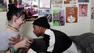 Witte slet neemt bbc